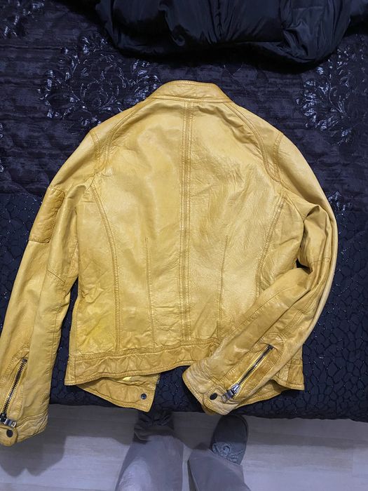 Дамско яке от естествена кожа Maze