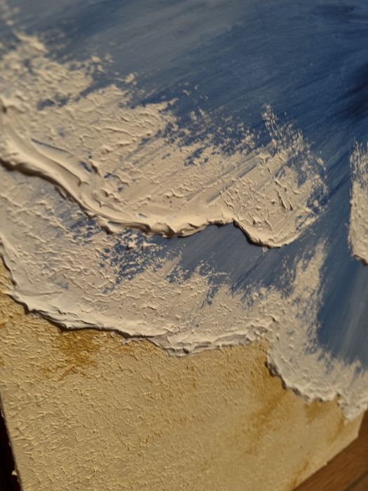 Tablouri prictate manual pe pânză