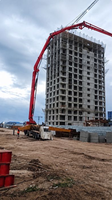 Услуга Автобетононасос от 37 до 80