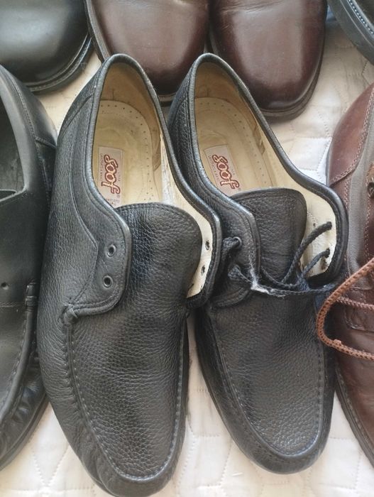 Мъжки обувки (естествена кожа) нови и обувани няколко пъти 45.46