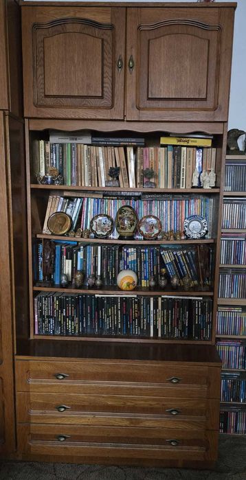 Mobila vintage lemn - 5 module, fag