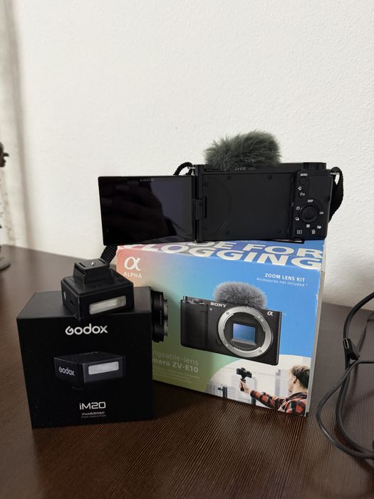 Sony ZV-E10 kit complet