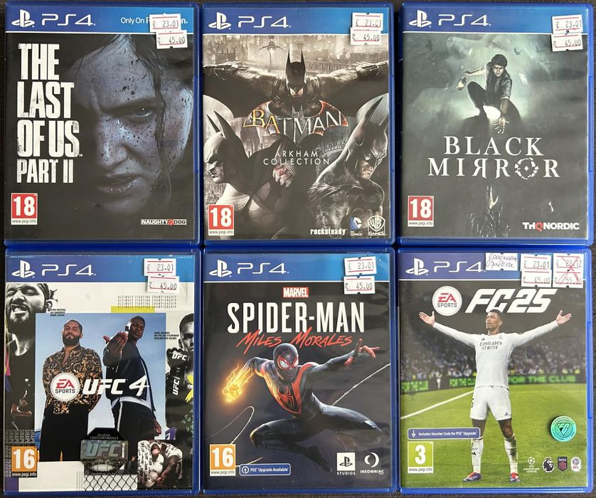 игри за playstation 4, PS 4, плейстейшън 4 - 23.01€ (45.00 лв) за брой