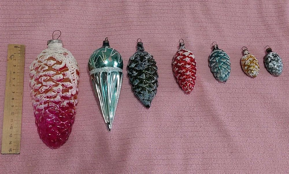 Ёлочные игрушки советские