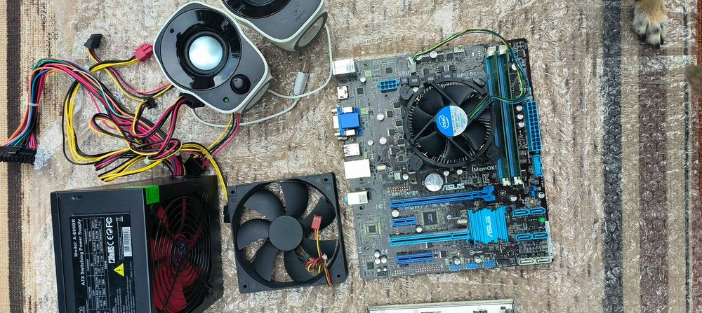 Дънна платка Asus + други части