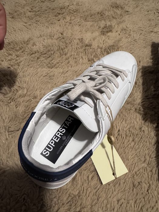 golden goose superstar navy