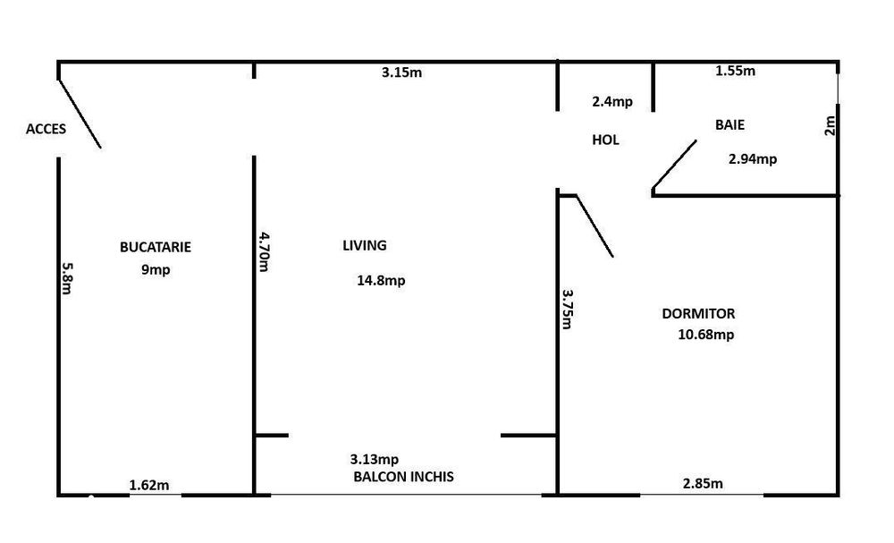 Apartament cu potențial excelent în Mănăștur, Aleea Peana