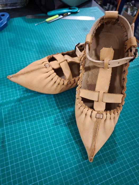 Цървули от дебела кожа 46 номер