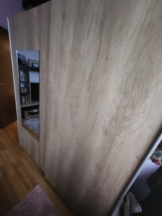 Dulap dublu,  pat rabatabil, birou camera tineret