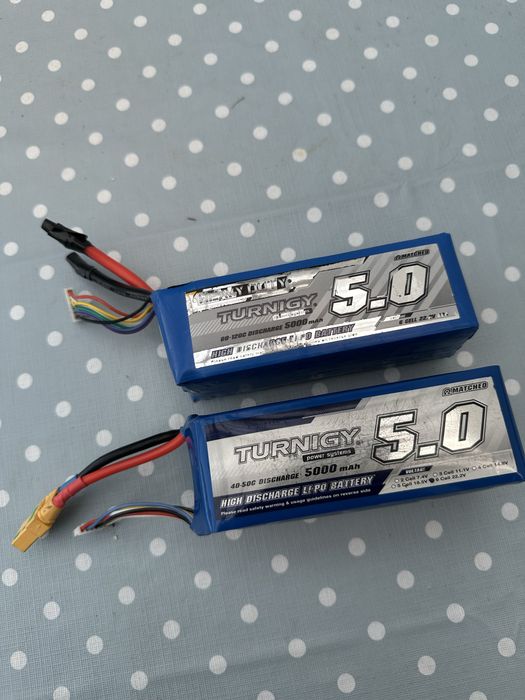 Acumulatori LiPo 6s 5000mah folositi si 9000mah Noua!