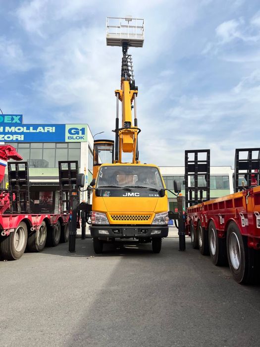 JMS Avtovishka, автовышка, avtovishkaka

Yuk ko‘tarish quvvati: 200 kg