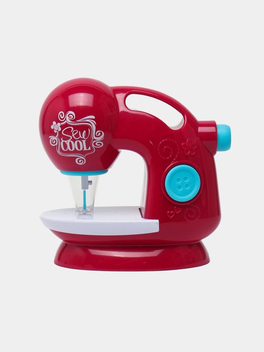 Швейная машинка работает на батарейках