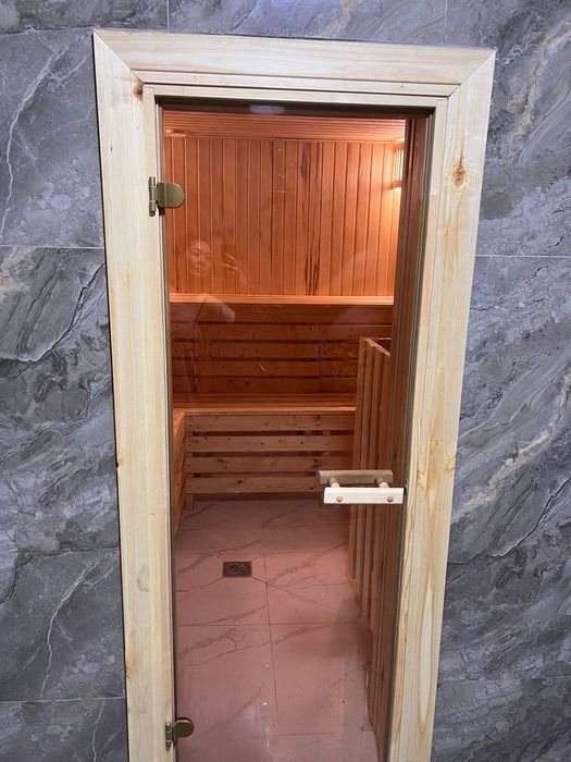 Баня с бассейном