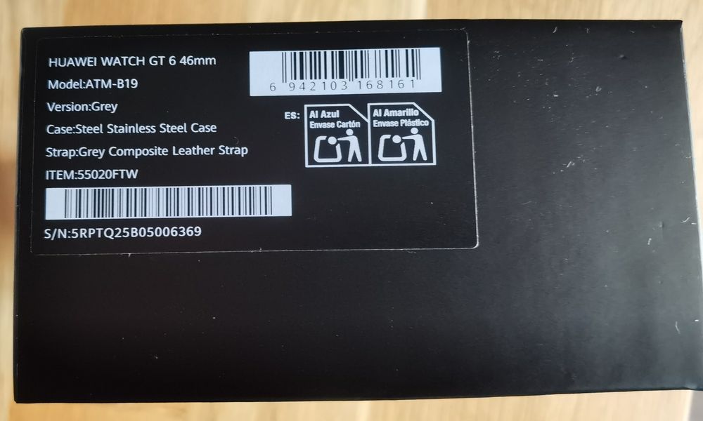 Смарт часовник Huawei Watch GT 6 Grey