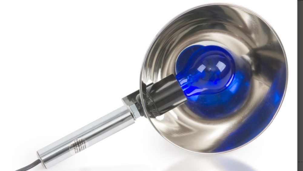 Синяя лампа (рефлектор Минина)