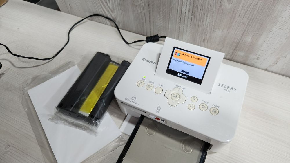 Imprimanta foto Canon SELPHY CP820, White