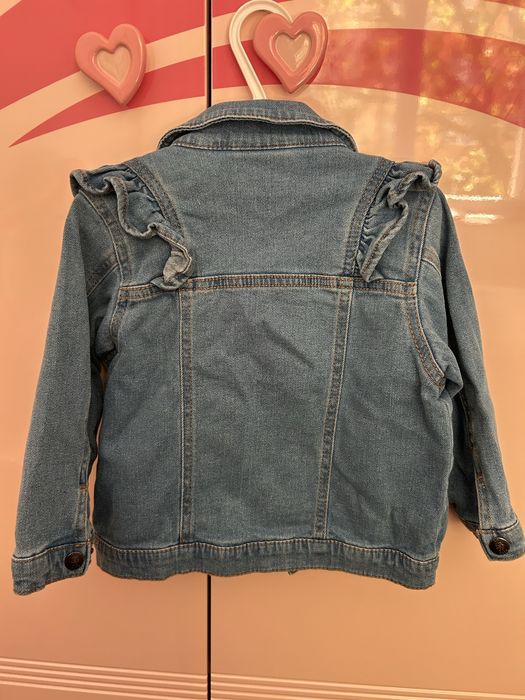 Geaca jeans  98 cm, 2-3 ani