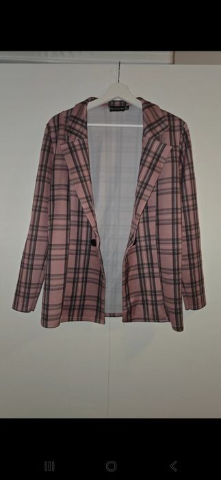 Set costum sacou cu fusta PLT