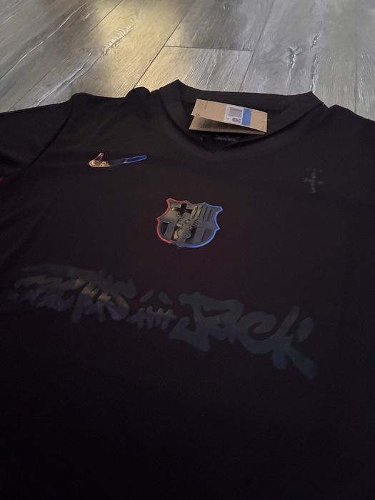 Tricou FC Barcelona Nike x Travis Scott