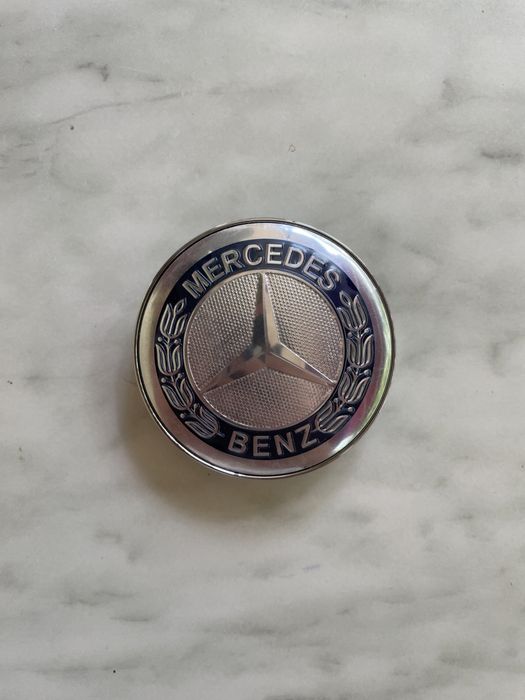 Set 4 embleme jante Mercedes-capace roti