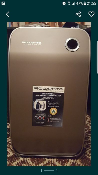 Воздухоочиститель (не использовался ни разу)