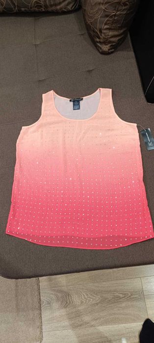 Дамски потник с камъчета и жилетка