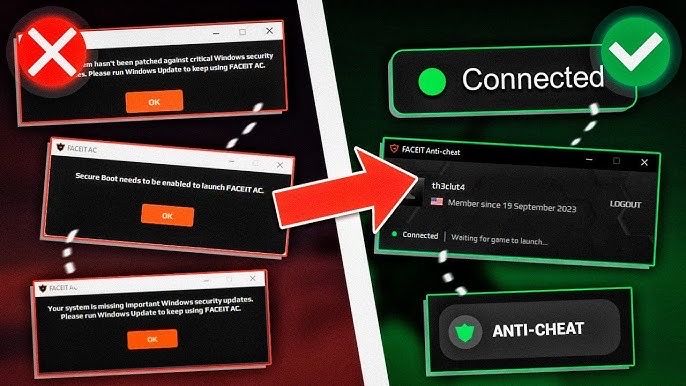 Faceit va Anti-cheat  yozamiz /Anti chit xattoliklarni tog’irlaymiz