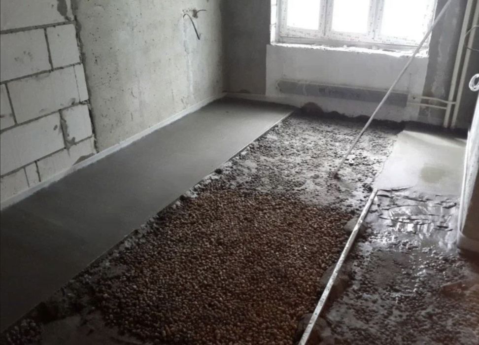 Стяжки. Бардиюр лоток и аткос  Работаем без посредник