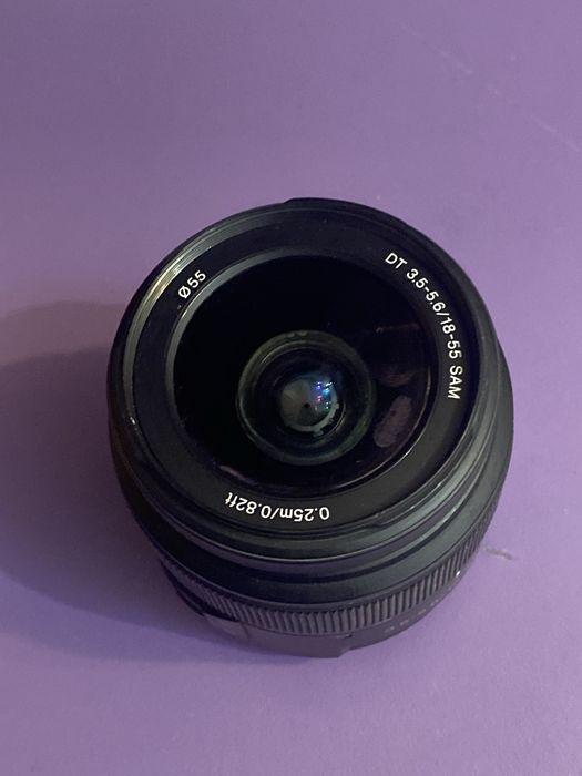 Обьектив Sony фотоаппарат