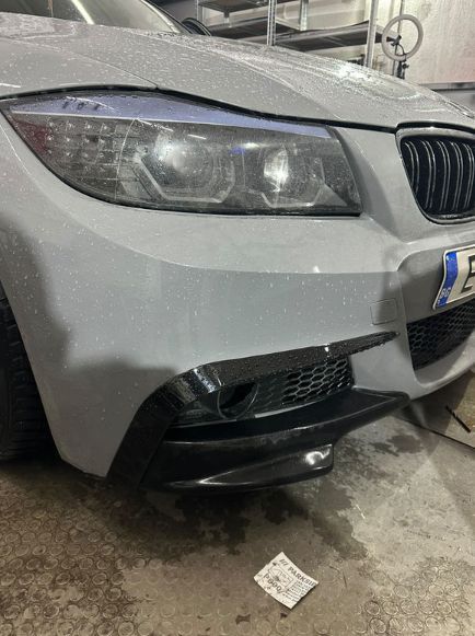 Добавки за предна броня BMW E90 E91 Face M-Tech