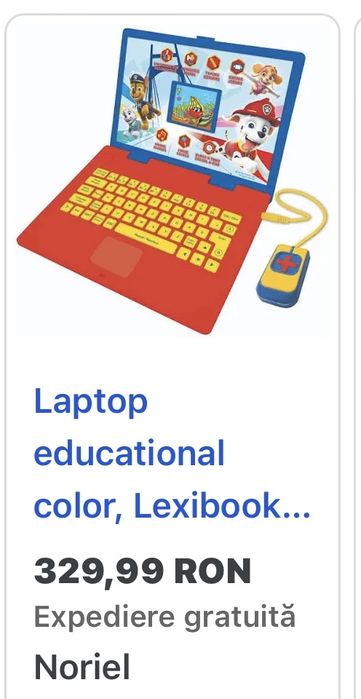 Leptop educational romana stare impecabila