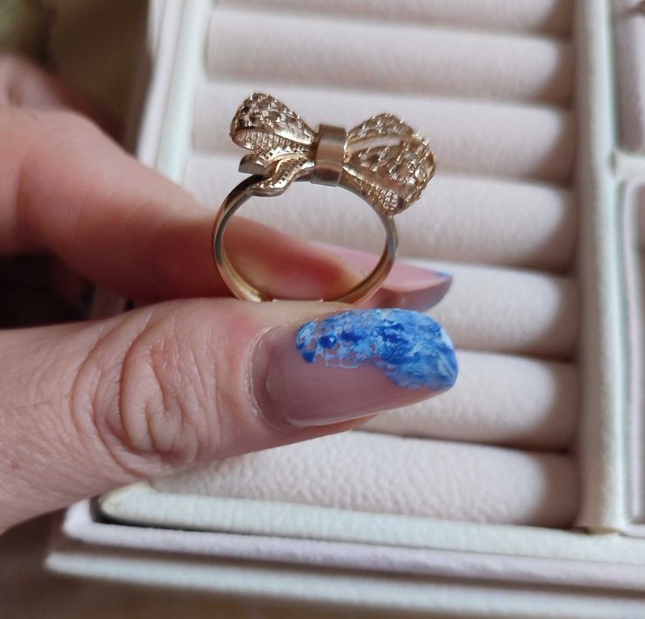 Inel aur 14k, marime 18