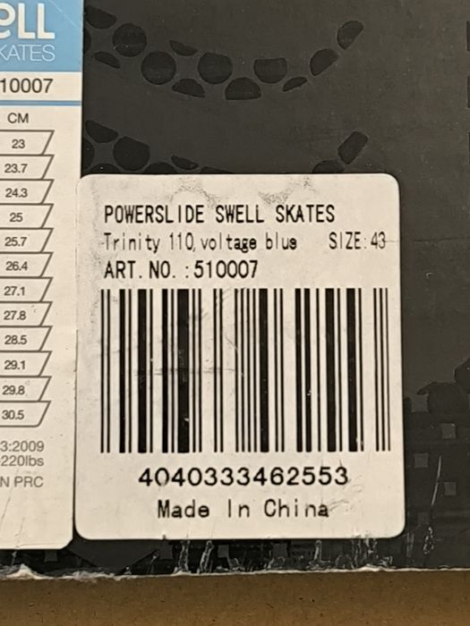 Role Powerslide Swell Trinity Voltage Blue 110mm