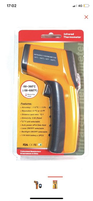 Пирометр/термометр