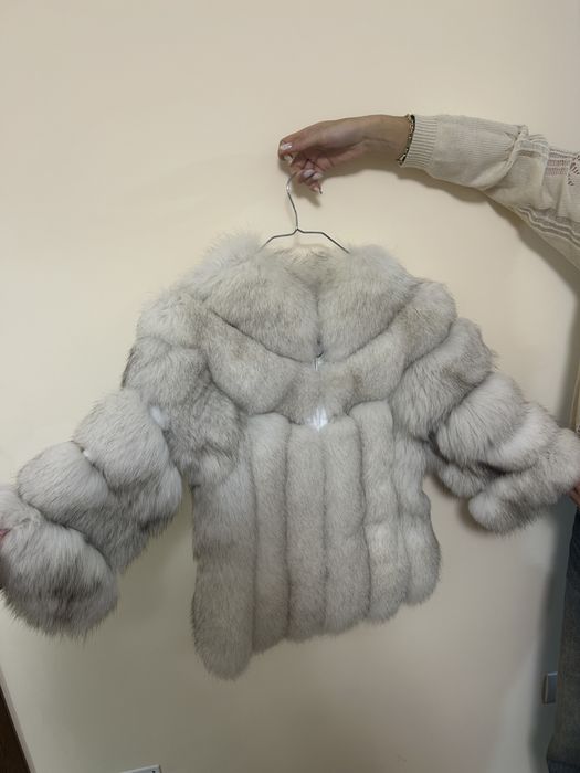 Blana naturala white fox