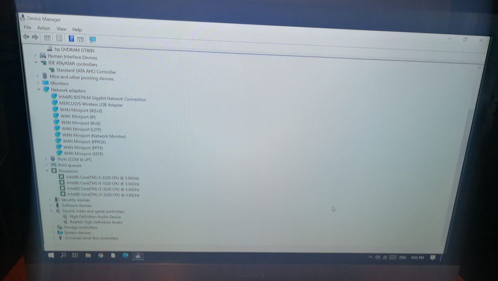 Desktop HP procesor I3