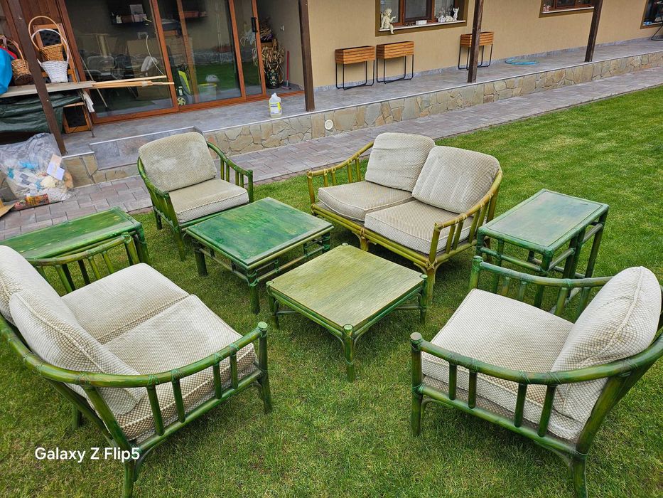 Set canapele terasă