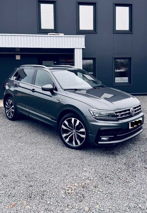 Vând VW Tiguan R-line 2.0 190 cp Diesel 4Motion 2018, 4x4, Distronic,