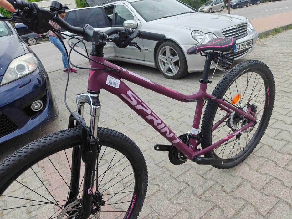 PA Алуминиев велосипед 27.5" HUNTER LADY розов