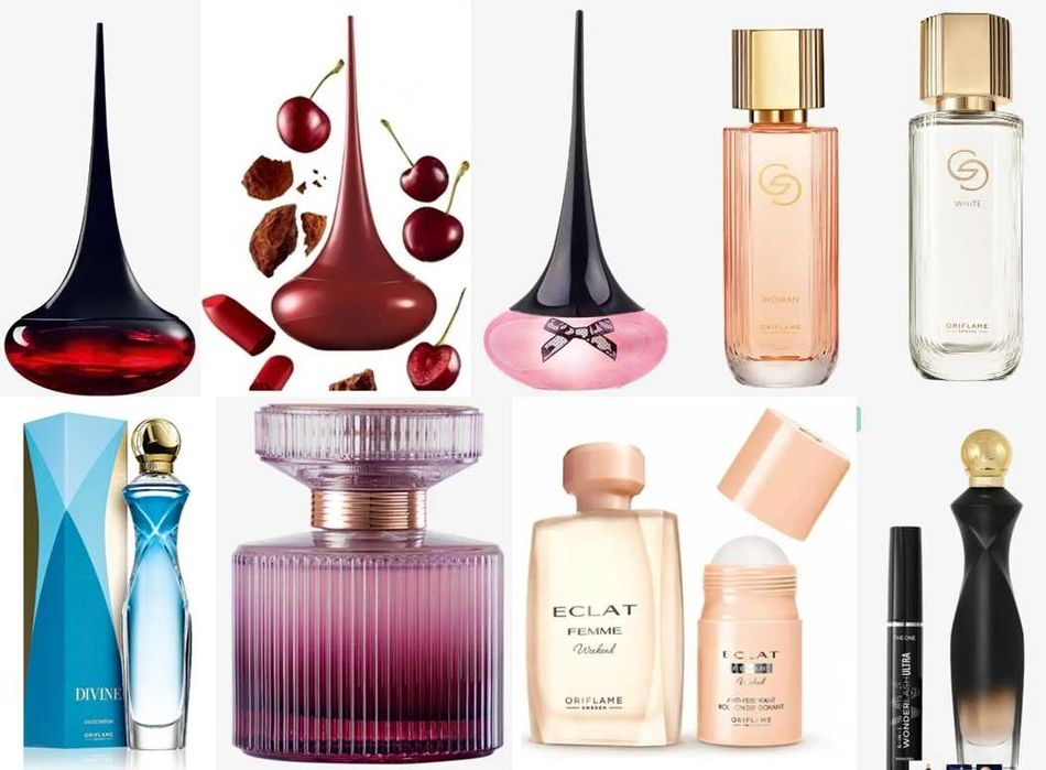 Дамски тоалетни води и парфюми от Avon, Oriflame