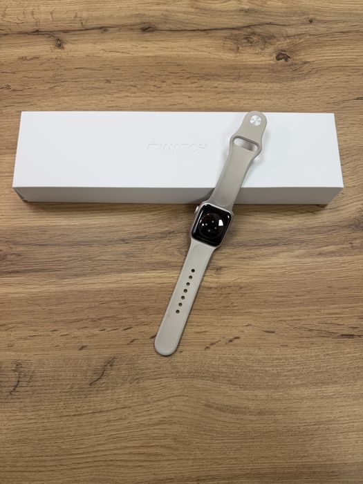 ‼️ Apple Watch Series 7 Starlight 41mm - Garantie