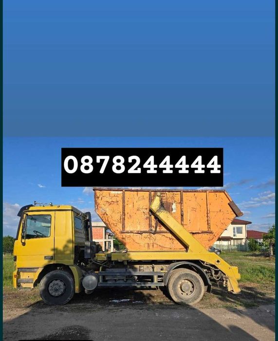 Контейнери за строителни, индустриални и битови отпадъци 5 и 7 куб.