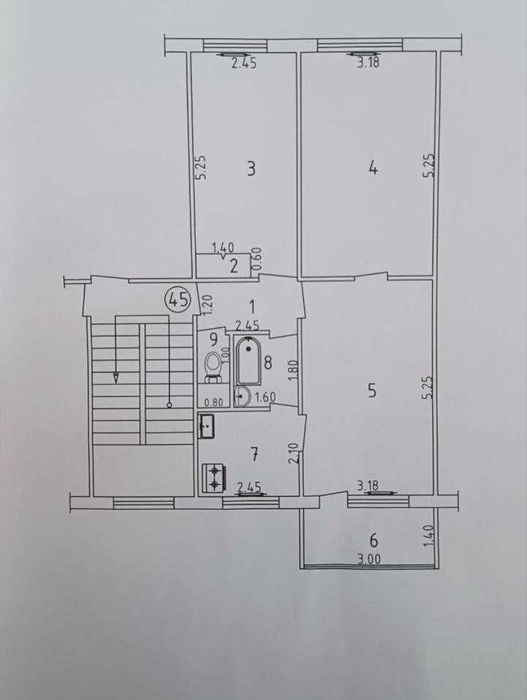 Феруза 3ком/70м2 центр АиГ