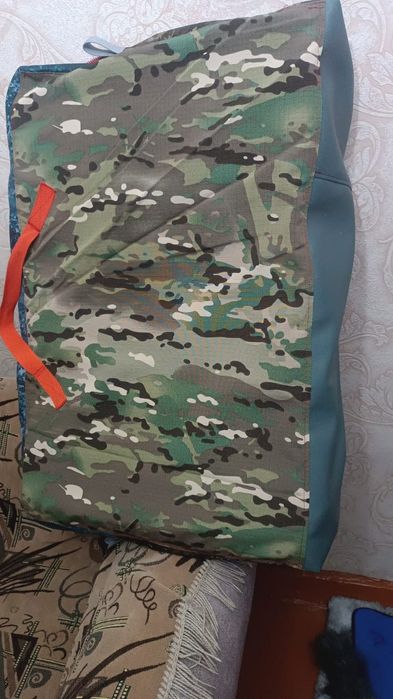 Тёплый пол в палатку.