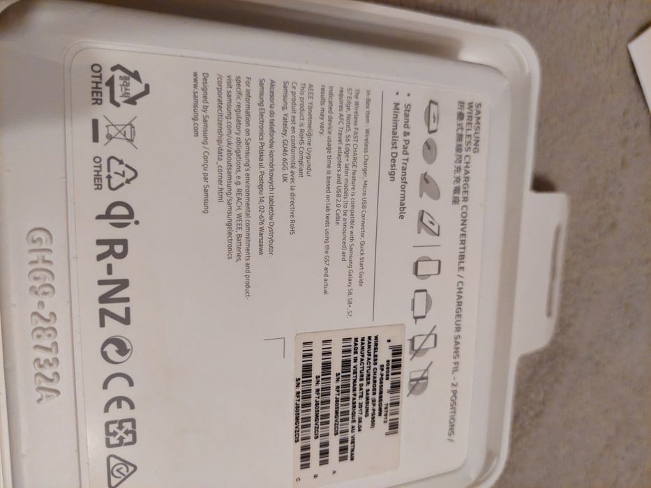 Încărcător Wireless Samsung Fast Charge EP-PG950