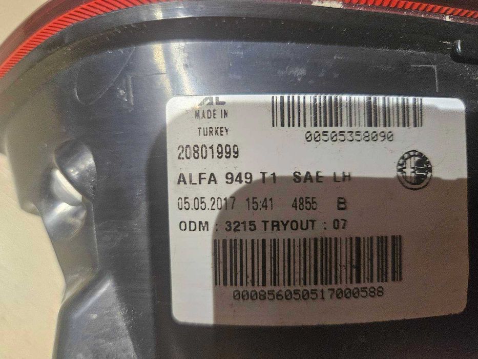 Стоп ляв за Alfa Romeo Stelvio USA