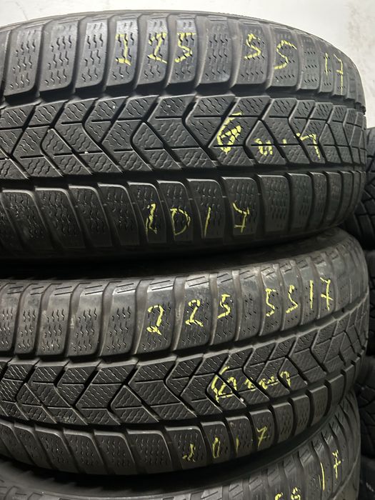 225/55/17 Pirelli 4 броя Зимни