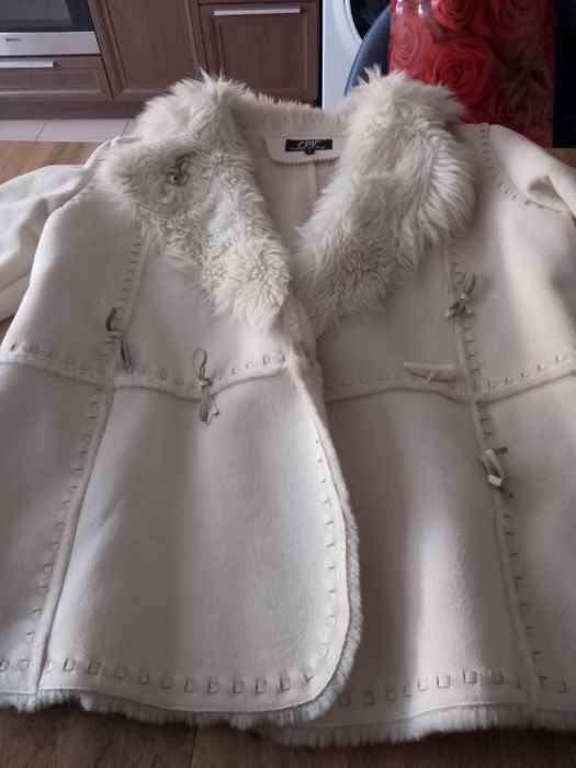 Агнешка кожа палто