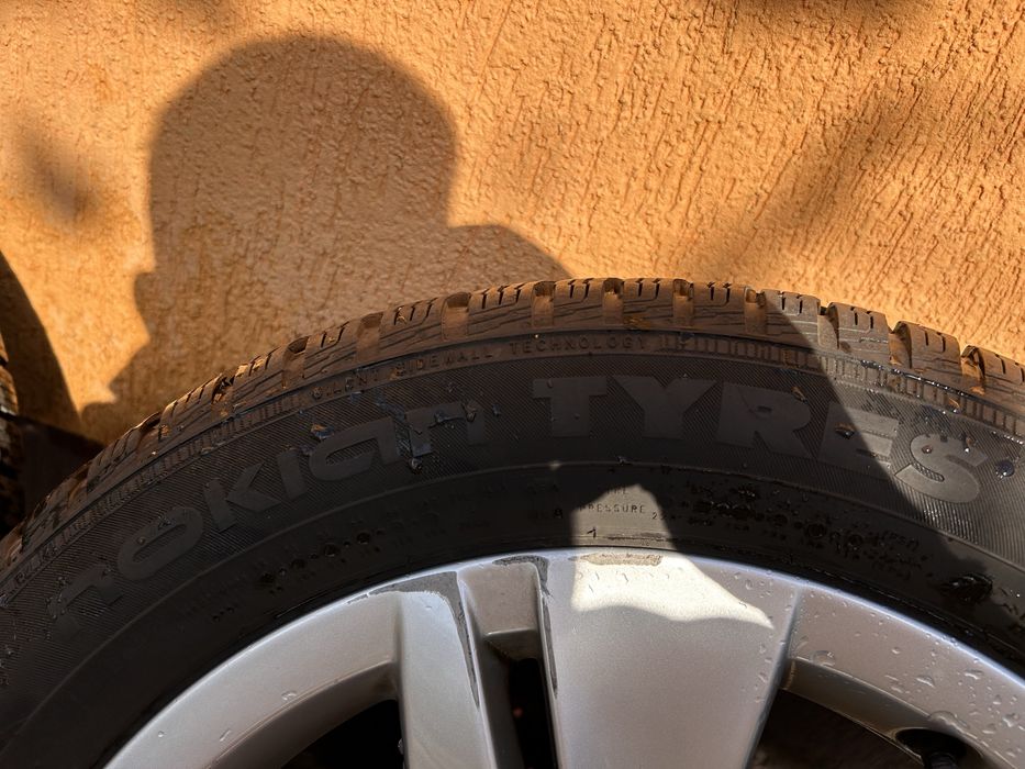 Vand jante plus cauciucuri iarna VW Golf 8 R16