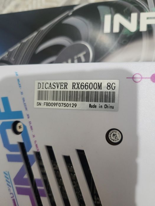 RX 6600M 8GB Видеокарта